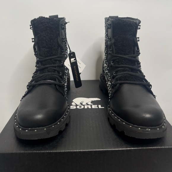 Sorel Women's Lennox Lace Cozy Waterproof Boots - Picture 8 of 16